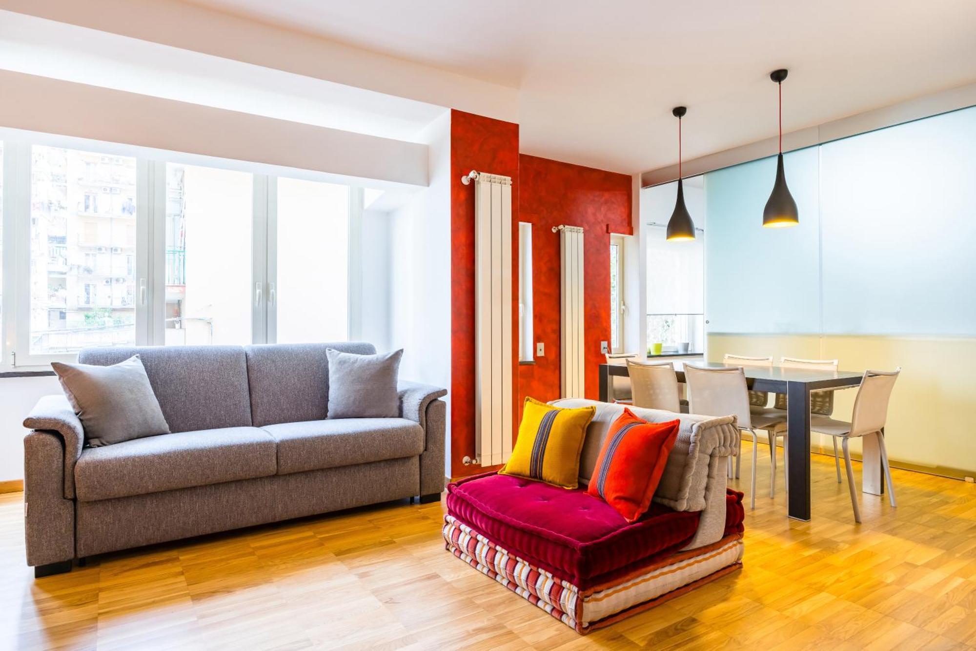 Fresh And Trendy Flat At Vomero Appartement